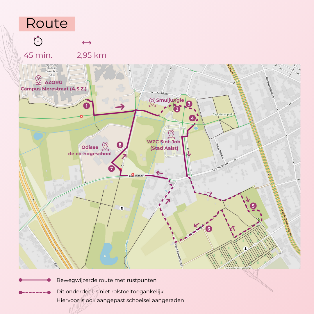 route veerkrachtwandeling